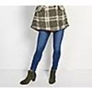 Denim & Co. Reg‎ 5-Pocket 28 Jeans Slim Straight Leg Full Length Dark Wash NWT